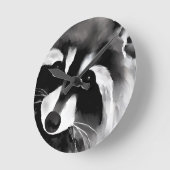 ラクーン ラウンド壁時計 (傾斜)