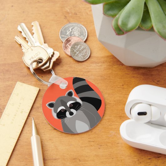 ラクーン・ラスカル キーホルダー (デスク)