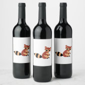 ラクーン ワインラベル (ボトル)