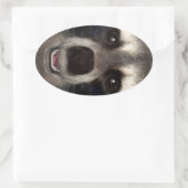 ラクーン 楕円形シール (バッグ)