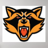 ラク怒ーン顔ポスター ポスター (正面)