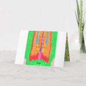 ラグとラッグ抽象芸術ピュア・アート最高 カード (裏面)