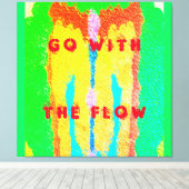 ラグとラッグ抽象芸術ピュア・アート最高 キャンバスプリント (インサイチュ (ウッドフロア))