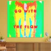 ラグとラッグ抽象芸術ピュア・アート最高 キャンバスプリント (インサイチュ (リビング))