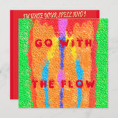 ラグとラッグ抽象芸術ピュア・アート最高 シーズンカード (正面/裏面)