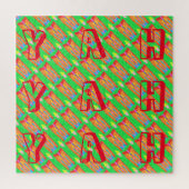 ラグとラッグ抽象芸術ピュア・アート最高 ジグソーパズル (縦)