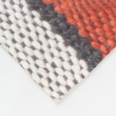 ラグの豊かさ:メキシコのペルー質感 フリースブランケット (角)