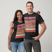 ラグの豊かさ：メキシコのペルー質感 Tシャツ (ユニセックス)