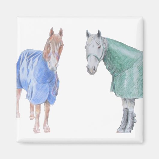 ラグの馬 マグネット (正面)