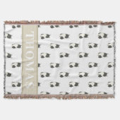 ラグアムフィン タキシード 国内中毛の猫 スローブランケット (正面)