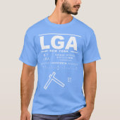 ラグアルディア空港LGA Tシャツ (正面)