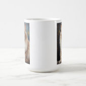 ラグエレガントドールキャッ絵画ト コーヒーマグカップ (中央)