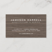 ラグジュアウモダンド材の背景 名刺 (裏面)