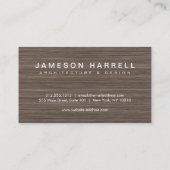 ラグジュアウモダンド材の背景 名刺 (裏面)