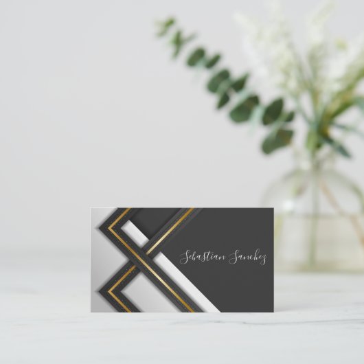 ラグジュアモダンリー名刺 名刺 (スタンド正面)