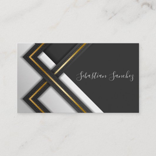 ラグジュアモダンリー名刺 名刺 (正面)