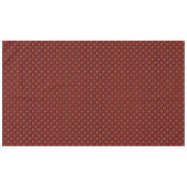 ラグジュアリモダンーエレガントラブレッド金ゴールドハート テーブルクロス (正面(横))