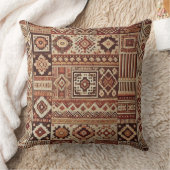 ラグジュアリーなアマジグ枕伝統的- Berber Art クッション (ブランケット)