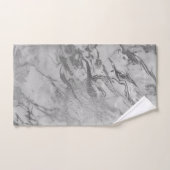 ラグジュアリーなグレーシルバーハンプトンタオルセット バスタオルセット (ハンドタオル)