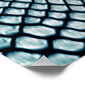 ラグジュアリーなスネークスキンテクスチャのバックグラウンドテクスチャ、レア ポスター (角)