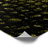 ラグジュアリーなダークワニの質感 ポスター (角)