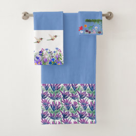 ラグジュアリーなバスルームのタオル集Zazzle バスタオルセット