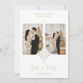 ラグジュアリーなレースのMR＆MRSクリスマスウェディング2枚の写真 (正面)