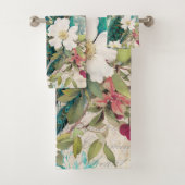 ラグジュアリーな入浴エレガント：孔雀バスタオオルセット バスタオルセット (インサイチュ)