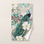 ラグジュアリーな入浴エレガント：孔雀バスタオオルセット バスタオルセット (ハンドタオル)