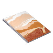 ラグジュアリーな大理石テクスチャの背景デザイン。液腫 ノートブック (右側)