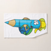 ラグジュアリーな至福:バスルームのタオルのセット バスタオルセット (ハンドタオル)