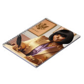 ラグジュアリーな証人スタンプをテーマにしたスパイラルノート ノートブック (左側)