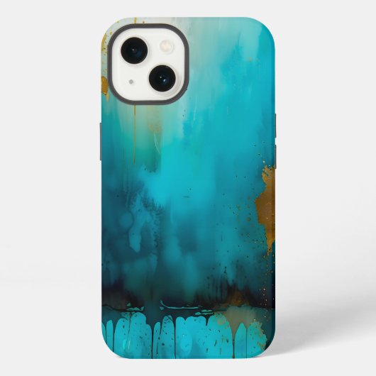 ラグジュアリーな雰囲気 iPhoneケース (裏面)