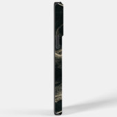 ラグジュアリーな黒大理石クール Case-Mate iPhoneケース (裏面 / 右)