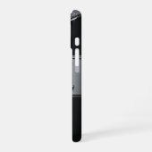 💧 ラグジュアリーな「David」フロー メタリック ネーム デザイン iPhone 16ケース (左側面)