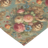 ラグジュアリーに潜む – ゴシック様式の中間パターン テーブルクロス (アングル)