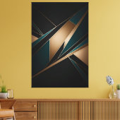 ラグジュアリーの断片 キャンバスプリント (インサイチュ (リビング))