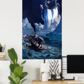 ラグジュアリーまたはライフボート ポスター (ホームオフィス)