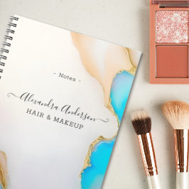 ラグジュアリーアゲート大理石シグネチャースクリプト ノートブック