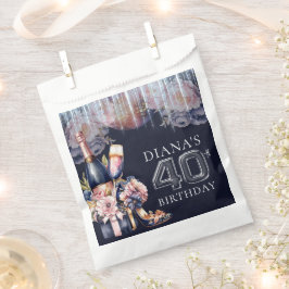 ラグジュアリーアダルト誕生日40 パーソナライズされたth フェイバーバッグ