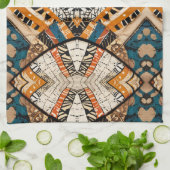 ラグジュアリーアフリカカリブの伝統 キッチンタオル (折り畳み)