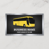 ラグジュアリーイエローバス観光ツアー旅行代理店 名刺 (正面)