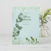 「ラグジュアリーウェディング招待状テンプレート」 招待状 (スタンド正面)