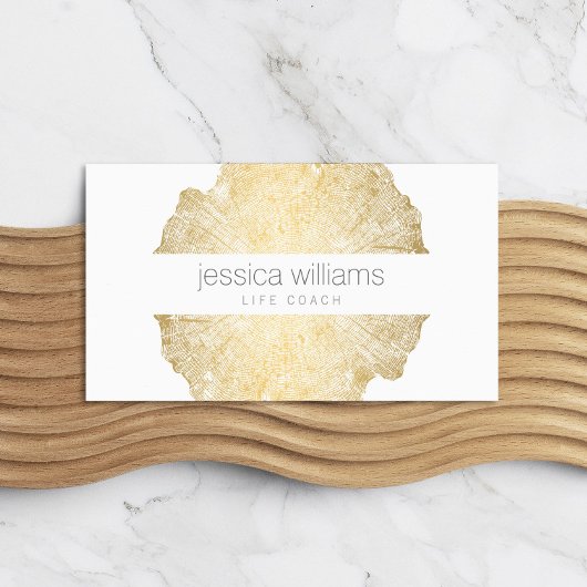 ラグジュアリーウッドエフェクトアート 名刺