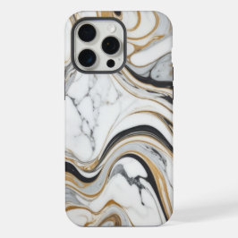ラグジュアリーエレガンス 大理石ブラシテクスチャー 印刷 iPhone 15 PRO MAXケース