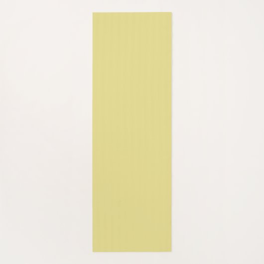 ラグジュアリーエレガントイエローグレー金ゴールド大理石エフェクト名 ヨガマット (裏面)