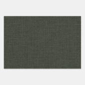 ラグジュアリーエレガントグリーンレッド金ゴールドクリスマスホリデー ラッピングペーパーシート (正面)