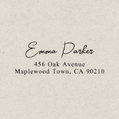 ラグジュアリーエレガントスクリプシンプルト セルフインキングスタンプ