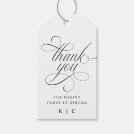 ラグジュアリーエレガントズ結婚・サンキュー・メッセージカード ギフトタグ