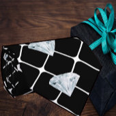 ラグジュアリーエレガントダイアモンドきらきら光るデザイナールッキング ネクタイ